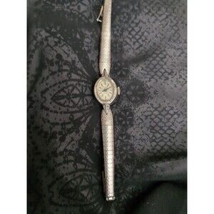 Vintage Womens Gruen Manual 17 Jewel 10K RGP Bezel Cocktail Watch 1950's